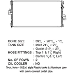 Order Radiator by CSF - 3602 For Your Vehicle