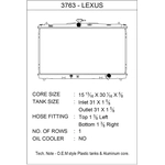 Order Radiator by CSF - 3763 For Your Vehicle