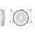 Order Radiator Fan Motor Assembly - HY3117100 For Your Vehicle