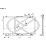 Order Radiator by KOYORAD - A1140 For Your Vehicle