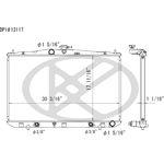 Order Radiator by KOYORAD - A13117 For Your Vehicle