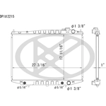 Order Radiator by KOYORAD - A2215 For Your Vehicle