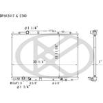 Order Radiator by KOYORAD - A2417-1 For Your Vehicle