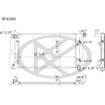 Order Radiator by KOYORAD - A2428 For Your Vehicle