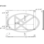 Order Radiator by KOYORAD - A2681 For Your Vehicle