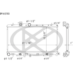 Order Radiator by KOYORAD - A2703 For Your Vehicle