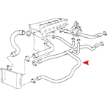 Order Radiator Or Coolant Hose by URO - 11531726506 For Your Vehicle