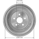 Order BENDIX GLOBAL - PDR0836 - Brake Drum For Your Vehicle