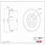 Order Rear Brake Drum by ULTRA - MID28 For Your Vehicle