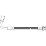 Order Rear Brake Hose by CENTRIC PARTS - 150.67421 For Your Vehicle