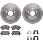 Order Rear Disc Brake Kit by DYNAMIC FRICTION COMPANY - 6312-45026 For Your Vehicle