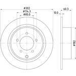 Order HELLA PAGID - 355115492 - Disc Brake Rotor For Your Vehicle