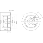 Order ULTRA - NI484 - Rear Disc Brake Rotor For Your Vehicle