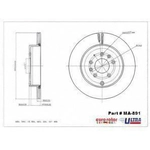 Order Rear Disc Brake Rotor by ULTRA - MA891 For Your Vehicle