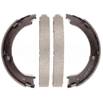 Order TRANSIT WAREHOUSE - NB-933B - Rear Parking Brake Shoes For Your Vehicle