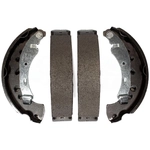 Order Rear Rebuilt Brake Shoes by TRANSIT WAREHOUSE - NB-1046B For Your Vehicle