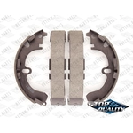 Order Rear Rebuilt Brake Shoes by TRANSIT WAREHOUSE - NB-597B For Your Vehicle