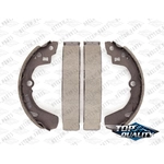 Order Rear Rebuilt Brake Shoes by TRANSIT WAREHOUSE - NB-630B For Your Vehicle