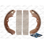 Order Rear Rebuilt Brake Shoes by TRANSIT WAREHOUSE - NB-658B For Your Vehicle