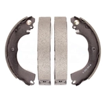 Order Rear Rebuilt Brake Shoes by TRANSIT WAREHOUSE - NB-924B For Your Vehicle