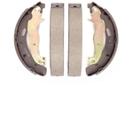 Order Rear Rebuilt Brake Shoes by TRANSIT WAREHOUSE - NB-991B For Your Vehicle