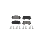 Order SIM - SIM-1698 - Rear Semi-Metallic Disc Brake Pads For Your Vehicle