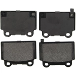 Order Rear Semi Metallic Pads by WAGNER - ZX1368 For Your Vehicle