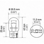 Order Rear Side Marker (Pack of 10) by HELLA - 7443 For Your Vehicle