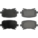 Order CENTRIC PARTS - 105.11080 - Rear Super Premium Ceramic Pads For Your Vehicle