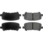 Order CENTRIC PARTS - 105.12810 - Rear Super Premium Ceramic Pads For Your Vehicle