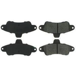 Order Rear Super Premium Semi Metallic Pads by CENTRIC PARTS - 104.06610 For Your Vehicle