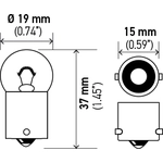 Order Tail Light (Pack of 10) by HELLA - 5008 For Your Vehicle