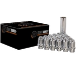 Order WEST COAST WHEEL ACCESSORIES - W5514SE - Bulge Acorn Spline ET Lug Nuts For Your Vehicle