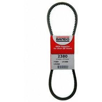 Air Conditioning Compressor Belt by BANDO USA - 2380 pa2