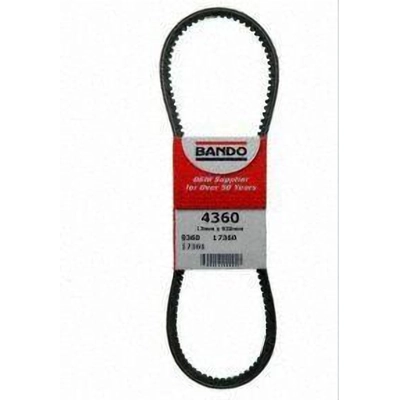 Air Conditioning Compressor Belt by BANDO USA - 4360 pa1