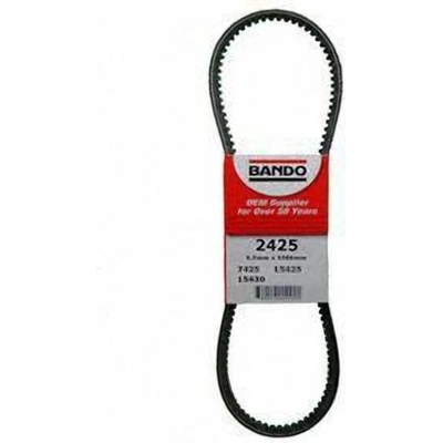 Air Pump And Water Pump Belt by BANDO USA - 2425 pa4