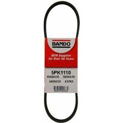 Alternator Belt by BANDO USA - 5PK1110 pa3