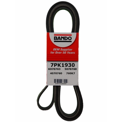 Alternator Belt by BANDO USA - 7PK1930 pa1