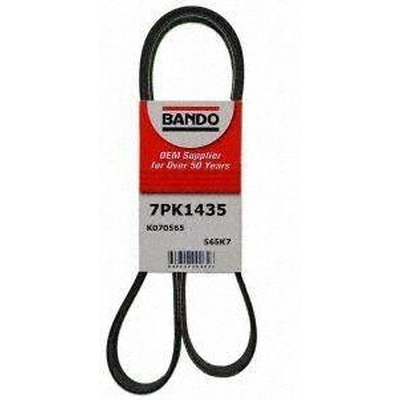 Alternator, Power Steering And Water Pump Belt by BANDO USA - 7PK1435 pa1