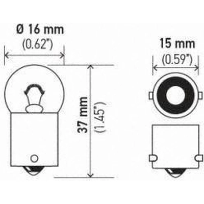 Auto Transmission Indicator by HELLA - 57 pa6