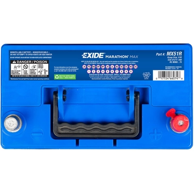 EXIDE - MX51R - AGM Battery pa2