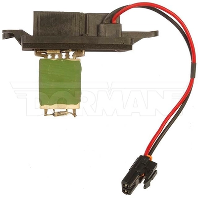 Blower Motor Resistor by DORMAN (OE SOLUTIONS) - 973-009 pa4