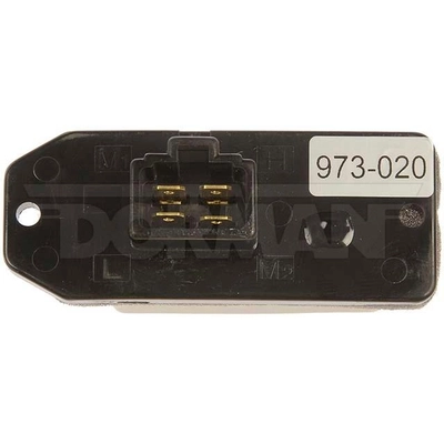 Blower Motor Resistor by DORMAN (OE SOLUTIONS) - 973-020 pa3