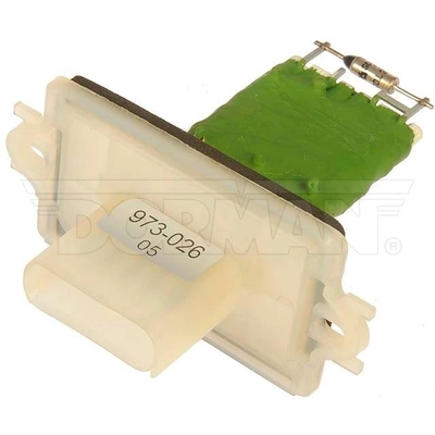 Blower Motor Resistor by DORMAN (OE SOLUTIONS) - 973-026 pa4