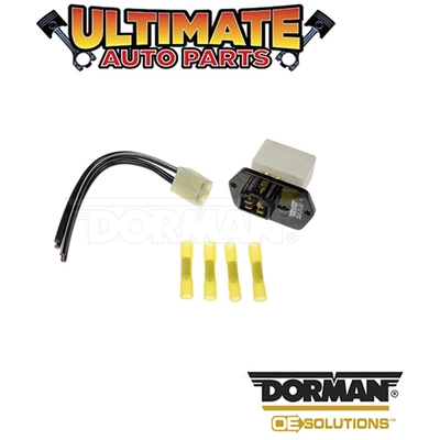 Blower Motor Resistor by DORMAN (OE SOLUTIONS) - 973-137 pa1