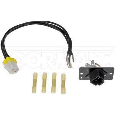 Blower Motor Resistor by DORMAN (OE SOLUTIONS) - 973-527 pa2