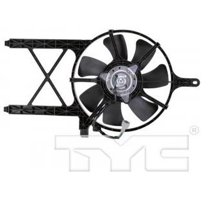 Condenser Fan Assembly by TYC - 610960 pa11