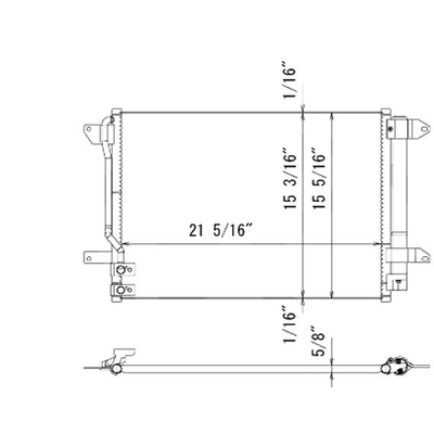 KOYORAD - CD450775 - A/C Condenser pa1