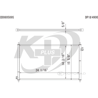 Condenser by KOYORAD - CD080589S pa1