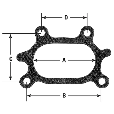 Converter Gasket by AP EXHAUST - 8480 pa1